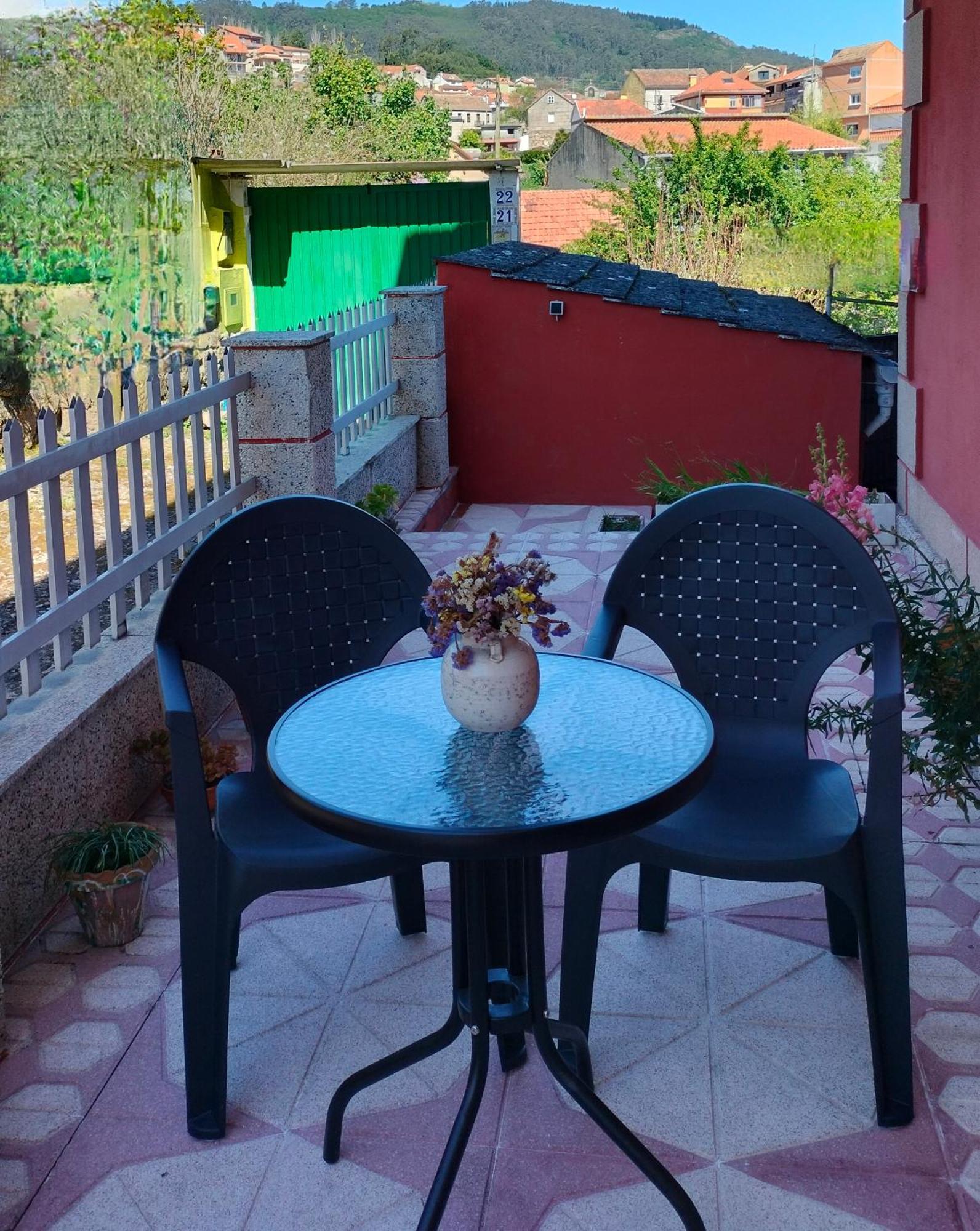Villa Casa Da Bouza Vistas A La Ria Moaña Esterno foto
